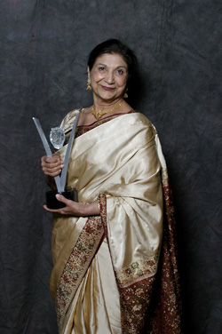 Balinder Johal with Leo Award 2008